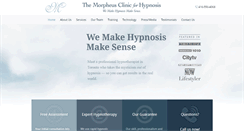 Desktop Screenshot of morpheusclinic.com